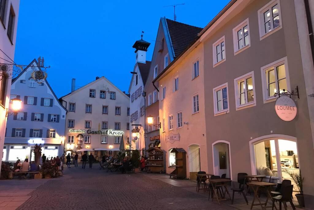 Villa Ferienhaus Lieblingsplatz-Füssen - stilvoll urlauben&wohnen Exterior foto