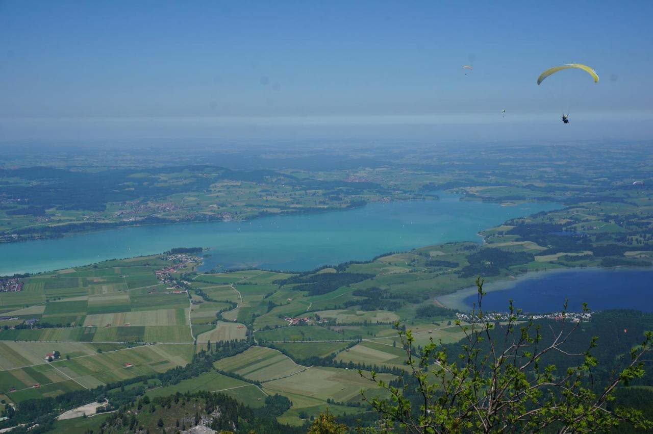 Villa Ferienhaus Lieblingsplatz-Füssen - stilvoll urlauben&wohnen Exterior foto