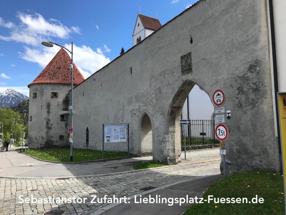 Villa Ferienhaus Lieblingsplatz-Füssen - stilvoll urlauben&wohnen Exterior foto