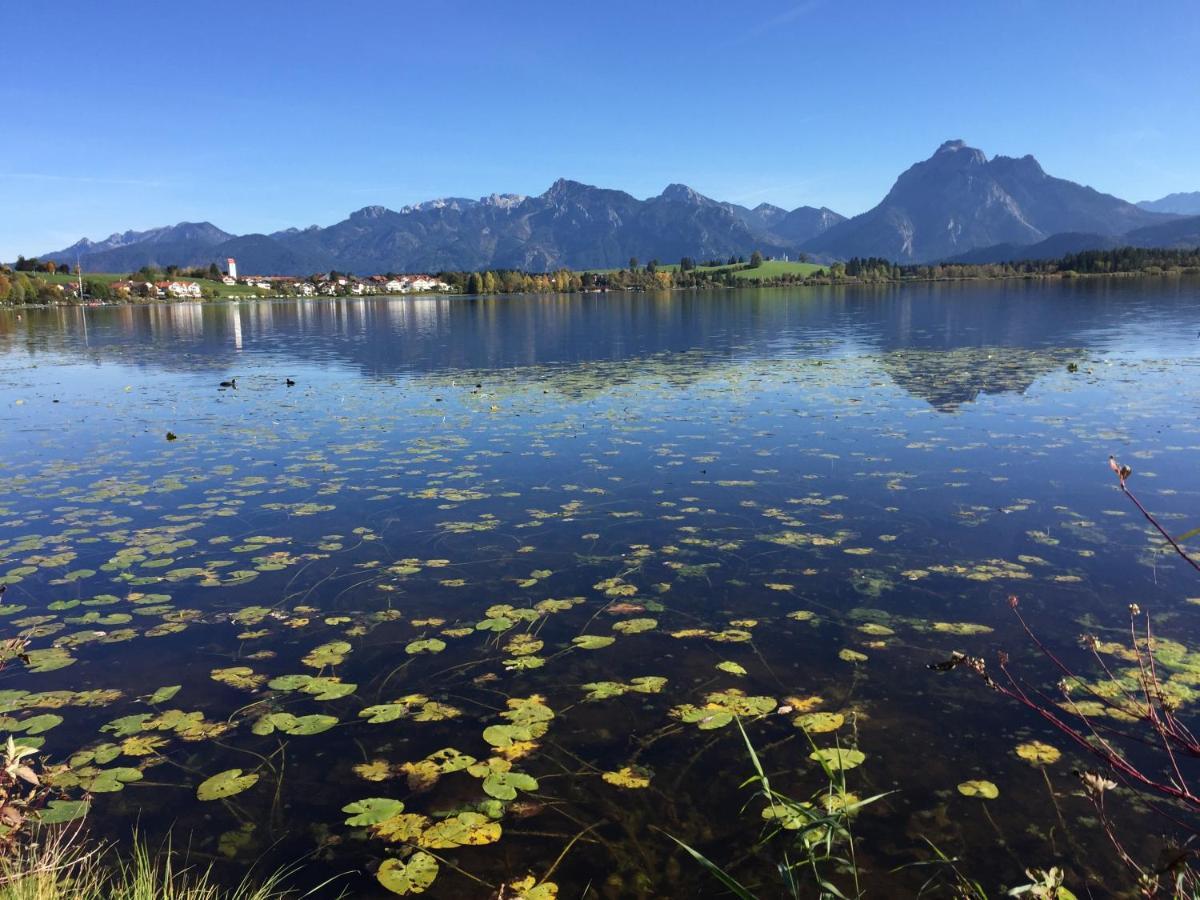 Villa Ferienhaus Lieblingsplatz-Füssen - stilvoll urlauben&wohnen Exterior foto