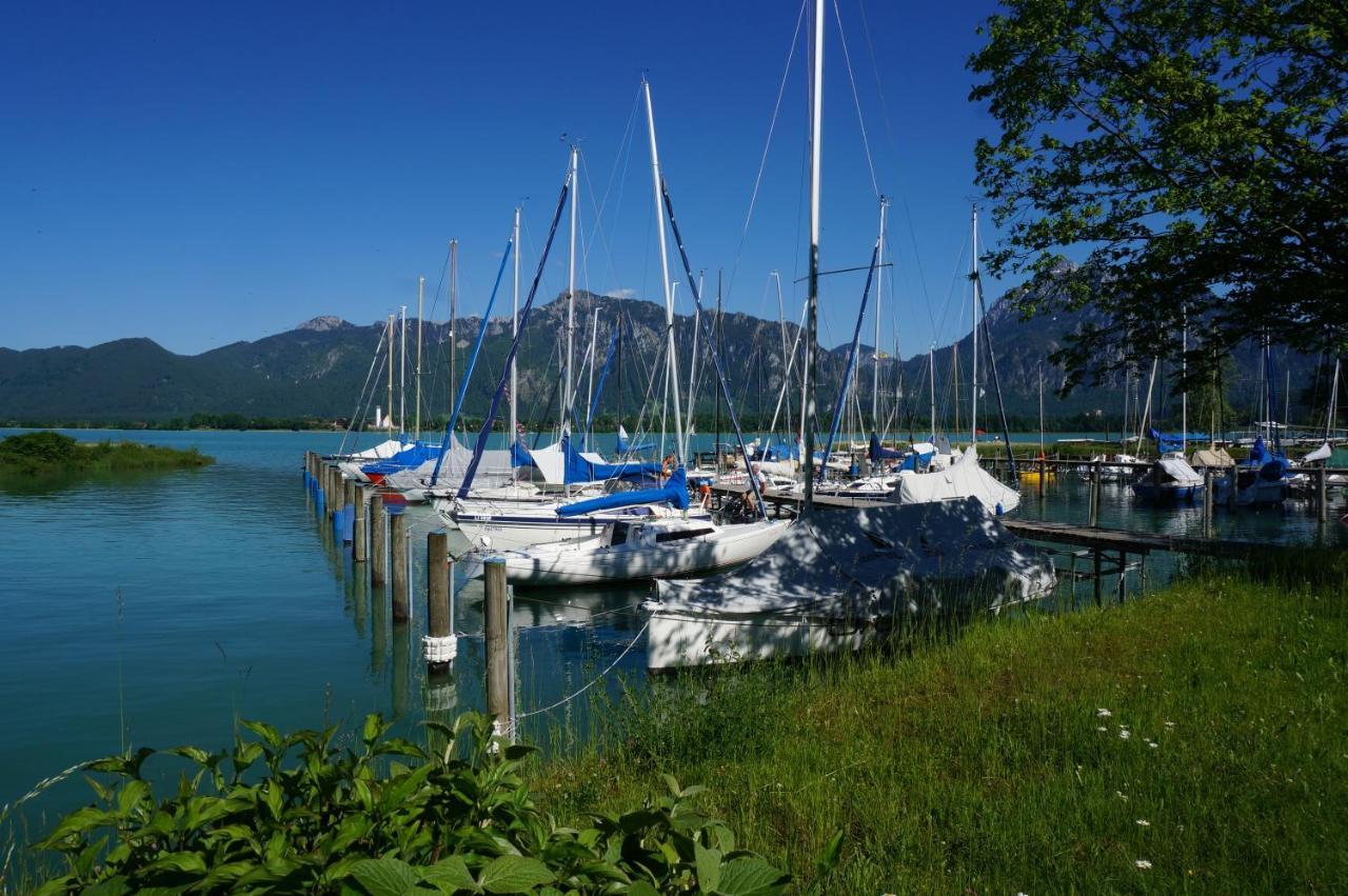 Villa Ferienhaus Lieblingsplatz-Füssen - stilvoll urlauben&wohnen Exterior foto